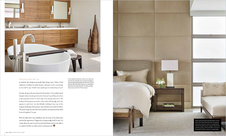 Story by Terri Sapienza for Luxe Interiors + Design