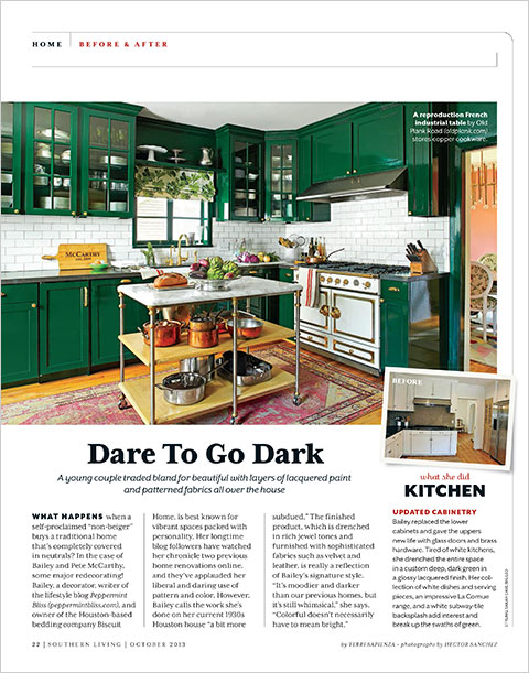 Bailey McCarthy story by Terri Sapienza for Southern Living